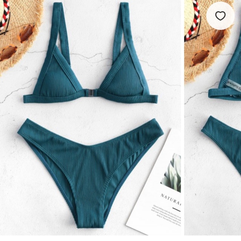 New: turquoise bikini